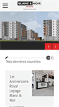 Mobile Screenshot of blancnoirimmobilier.com